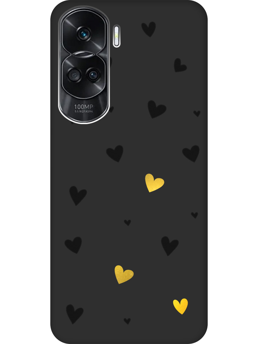 Силиконовый чехол на Honor 90 Lite с принтом "Черные сердечки" матовый черный, Черный;золотистый, 772622691
Силиконовый чехол на Honor 90 Lite с принтом "Черные сердечки" матовый черный, Черный;золотистый, 772622691