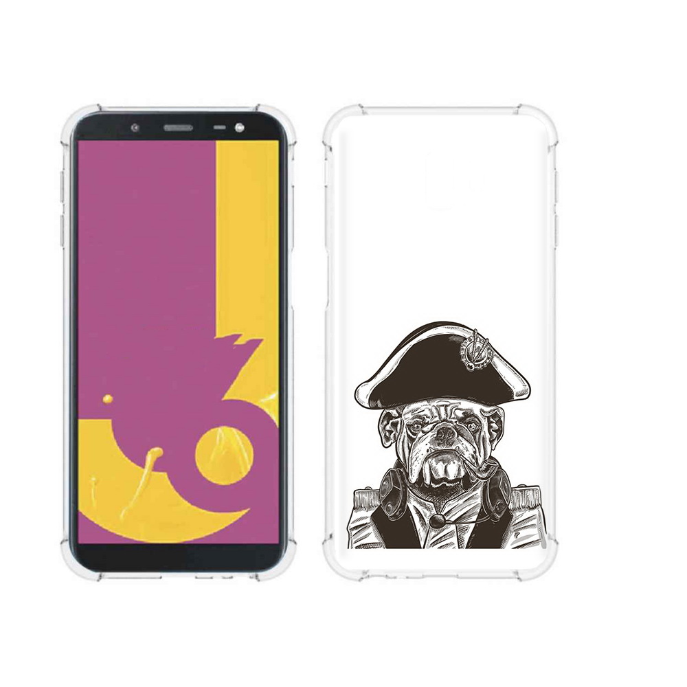 Чехол MyPads Tocco для Samsung Galaxy J6+ (2018) мопс генерал (PT119175.557.483), Прозрачный, Tocco
Чехол MyPads Tocco для Samsung Galaxy J6+ (2018) мопс генерал (PT119175.557.483), Прозрачный, Tocco