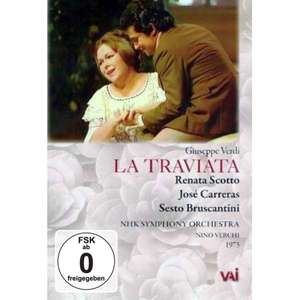 Verdi: La Traviata. / Renata Scotto, Jose Carreras, Sesto Bruscantini. Tokyo, September 19, 1 DVD
Verdi: La Traviata. / Renata Scotto, Jose Carreras, Sesto Bruscantini. Tokyo, September 19, 1 DVD