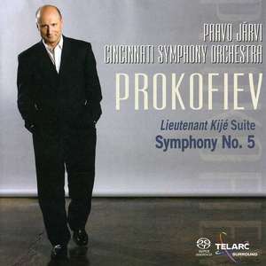 Prokofiev: Lieutenant Kije Suite and Symphony No. 5 (SACD) - Paavo Jarvi & Cincinnati Symp, 1 SACD
Prokofiev: Lieutenant Kije Suite and Symphony No. 5 (SACD) - Paavo Jarvi & Cincinnati Symp, 1 SACD