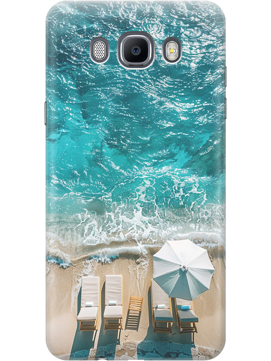 Силиконовый чехол на Samsung Galaxy J7 (2016) с принтом "Лазурное море", Прозрачный;голубой;бежевый, 76988441
Силиконовый чехол на Samsung Galaxy J7 (2016) с принтом "Лазурное море", Прозрачный;голубой;бежевый, 76988441