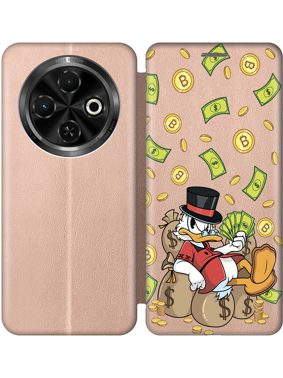 Чехол-книжка на Tecno Spark 30C с принтом "Богатый Скрудж" золотой, Золотистый;прозрачный;белый;зеленый, 786716371
Чехол-книжка на Tecno Spark 30C с принтом "Богатый Скрудж" золотой, Золотистый;прозрачный;белый;зеленый, 786716371