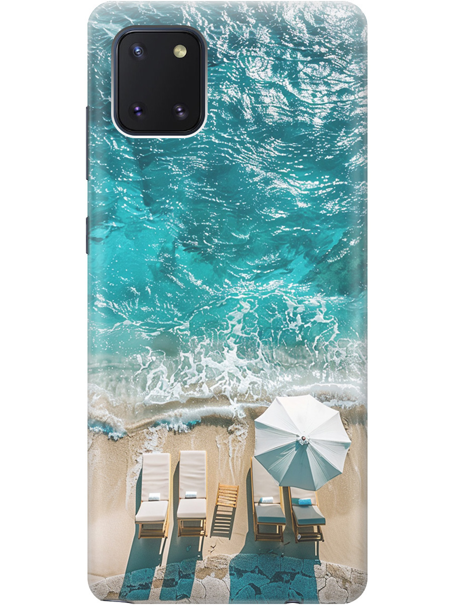 Силиконовый чехол на Samsung Galaxy Note 10 Lite с принтом "Лазурное море", Прозрачный;голубой;бежевый, 722694841
Силиконовый чехол на Samsung Galaxy Note 10 Lite с принтом "Лазурное море", Прозрачный;голубой;бежевый, 722694841