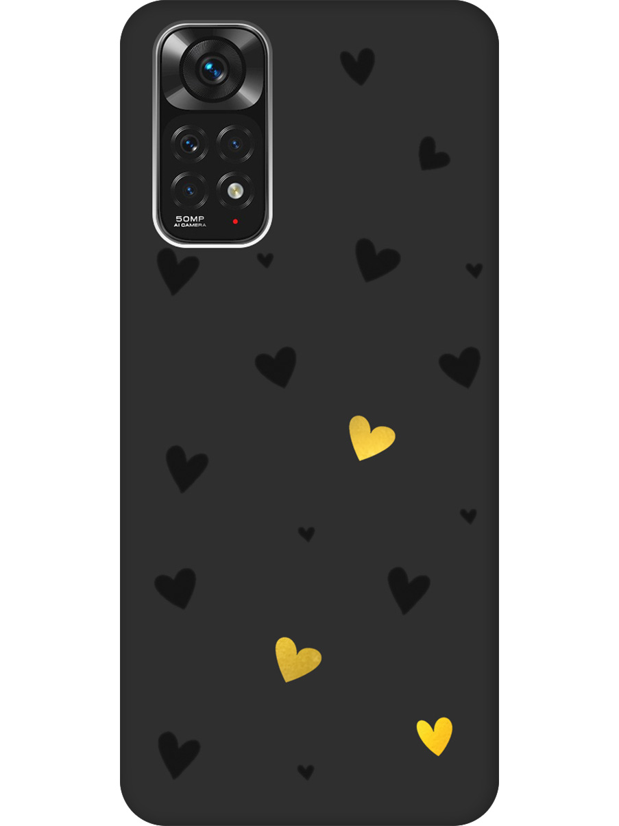 Силиконовый чехол на Xiaomi Redmi Note 11 / Note 11S с принтом матовый черный 830511, Черный;золотистый, 735250291
Силиконовый чехол на Xiaomi Redmi Note 11 / Note 11S с принтом матовый черный 830511, Черный;золотистый, 735250291