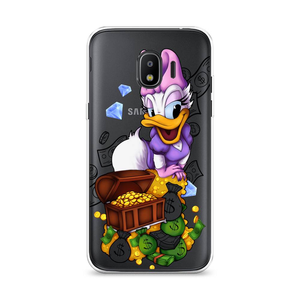 Чехол на Samsung Galaxy J2 2018 "Rich Daisy Duck", Коричневый;белый;фиолетовый, 25650-6
Чехол на Samsung Galaxy J2 2018 "Rich Daisy Duck", Коричневый;белый;фиолетовый, 25650-6