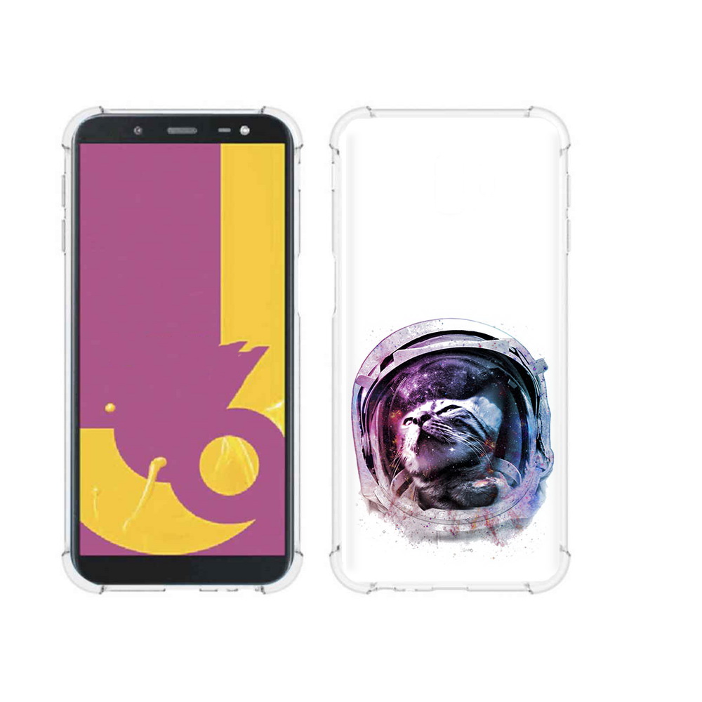 Чехол MyPads Tocco для Samsung Galaxy J6+ (2018) кот в шлеме (PT119175.557.396), Прозрачный, Tocco
Чехол MyPads Tocco для Samsung Galaxy J6+ (2018) кот в шлеме (PT119175.557.396), Прозрачный, Tocco
