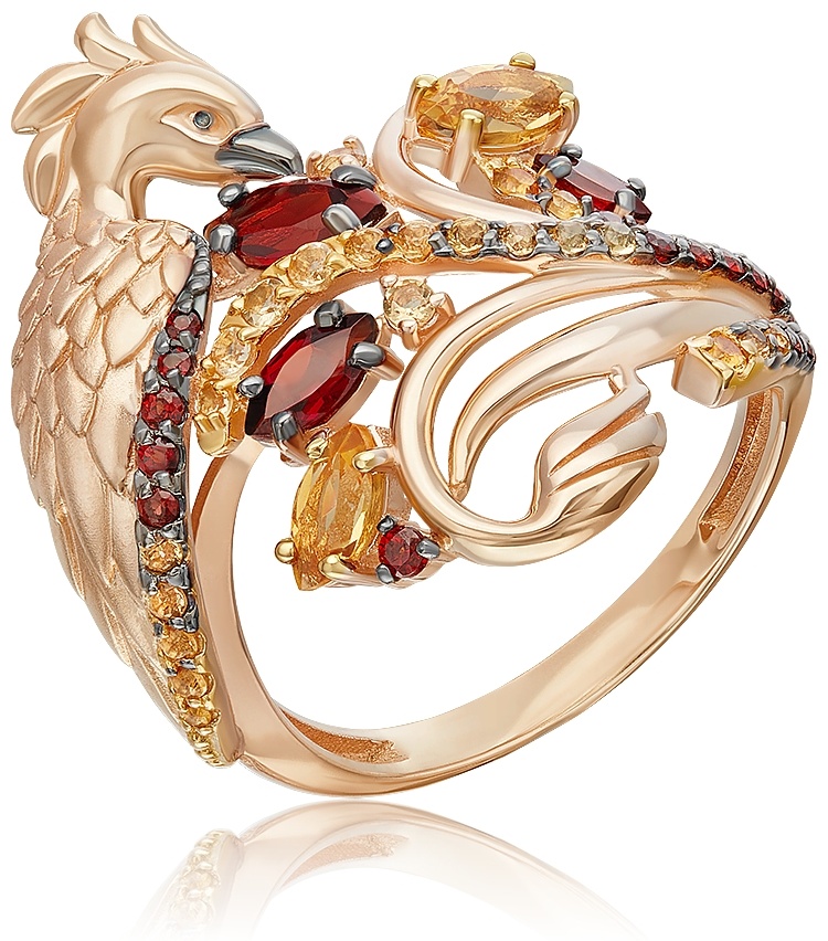 Кольцо из золота р. 17 PLATINA jewelry 01-5776-00-722-1110, гранат\цитрин, 01-5776-00-722-1110
Кольцо из золота р. 17 PLATINA jewelry 01-5776-00-722-1110, гранат\цитрин, 01-5776-00-722-1110