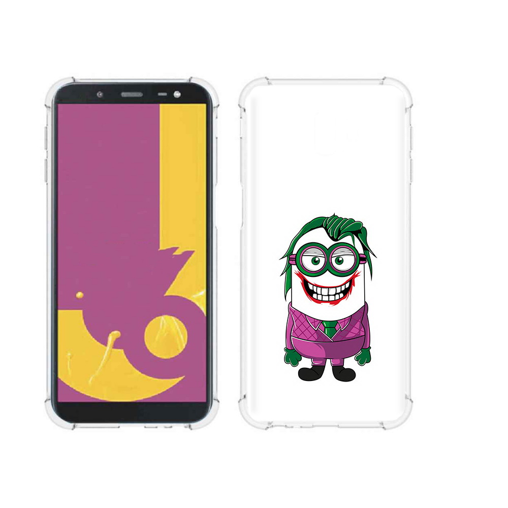 Чехол MyPads Tocco для Samsung Galaxy J6+ (2018) джокер миньон (PT119175.557.322), Прозрачный, Tocco
Чехол MyPads Tocco для Samsung Galaxy J6+ (2018) джокер миньон (PT119175.557.322), Прозрачный, Tocco