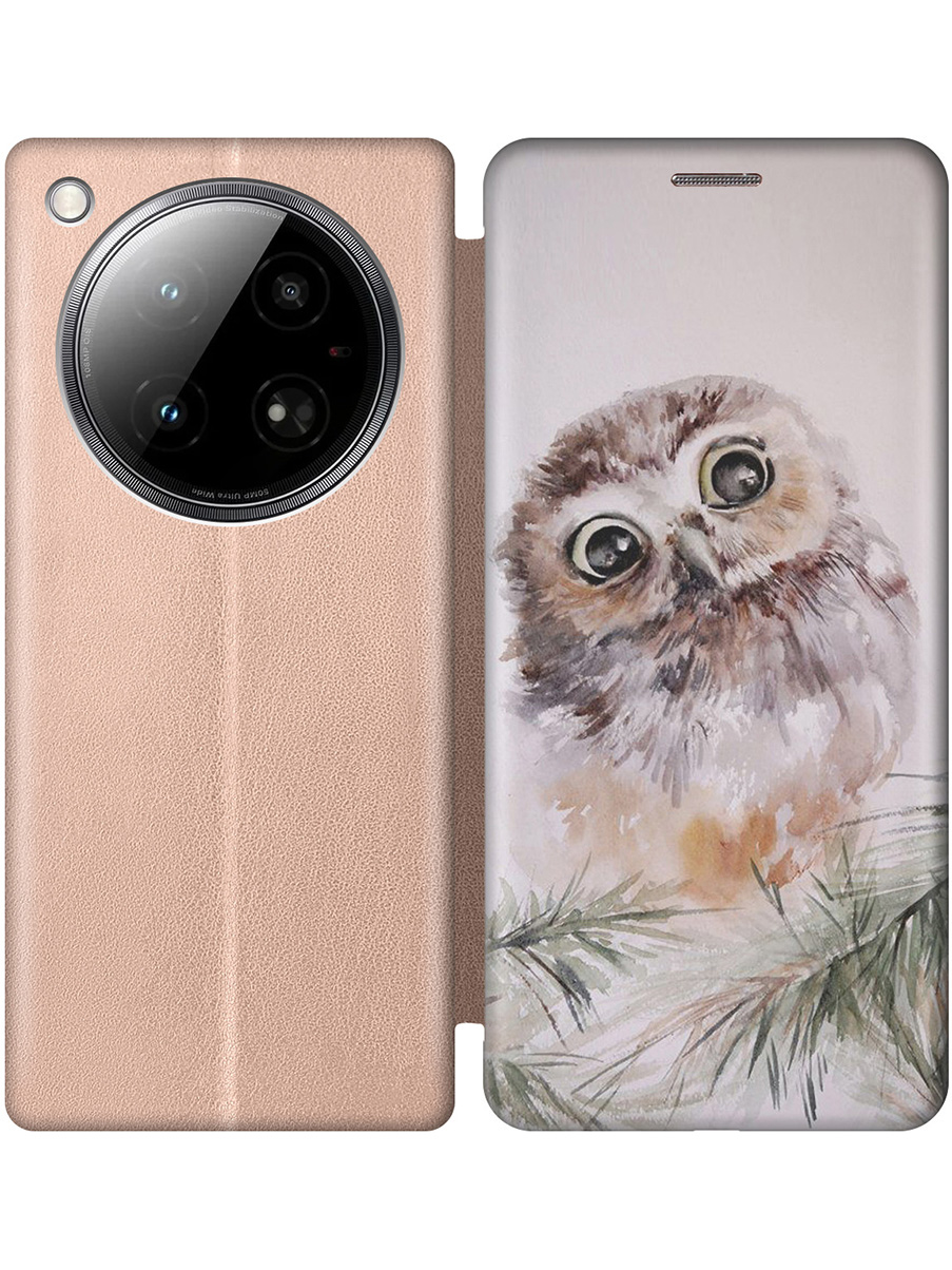 Чехол-книжка на Infinix Zero 40 4G с принтом "Совенок" золотой, Золотистый;зеленый;коричневый;серый, 786722312
Чехол-книжка на Infinix Zero 40 4G с принтом "Совенок" золотой, Золотистый;зеленый;коричневый;серый, 786722312