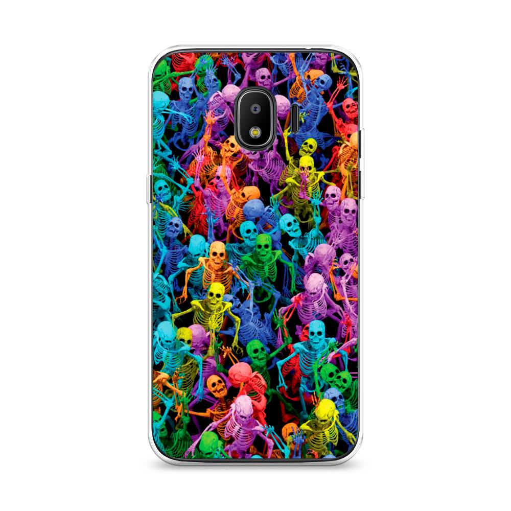 Чехол на Samsung Galaxy J2 2018 "Вечеринка скелетов", Фиолетовый;желтый;оранжевый, 25650-6
Чехол на Samsung Galaxy J2 2018 "Вечеринка скелетов", Фиолетовый;желтый;оранжевый, 25650-6