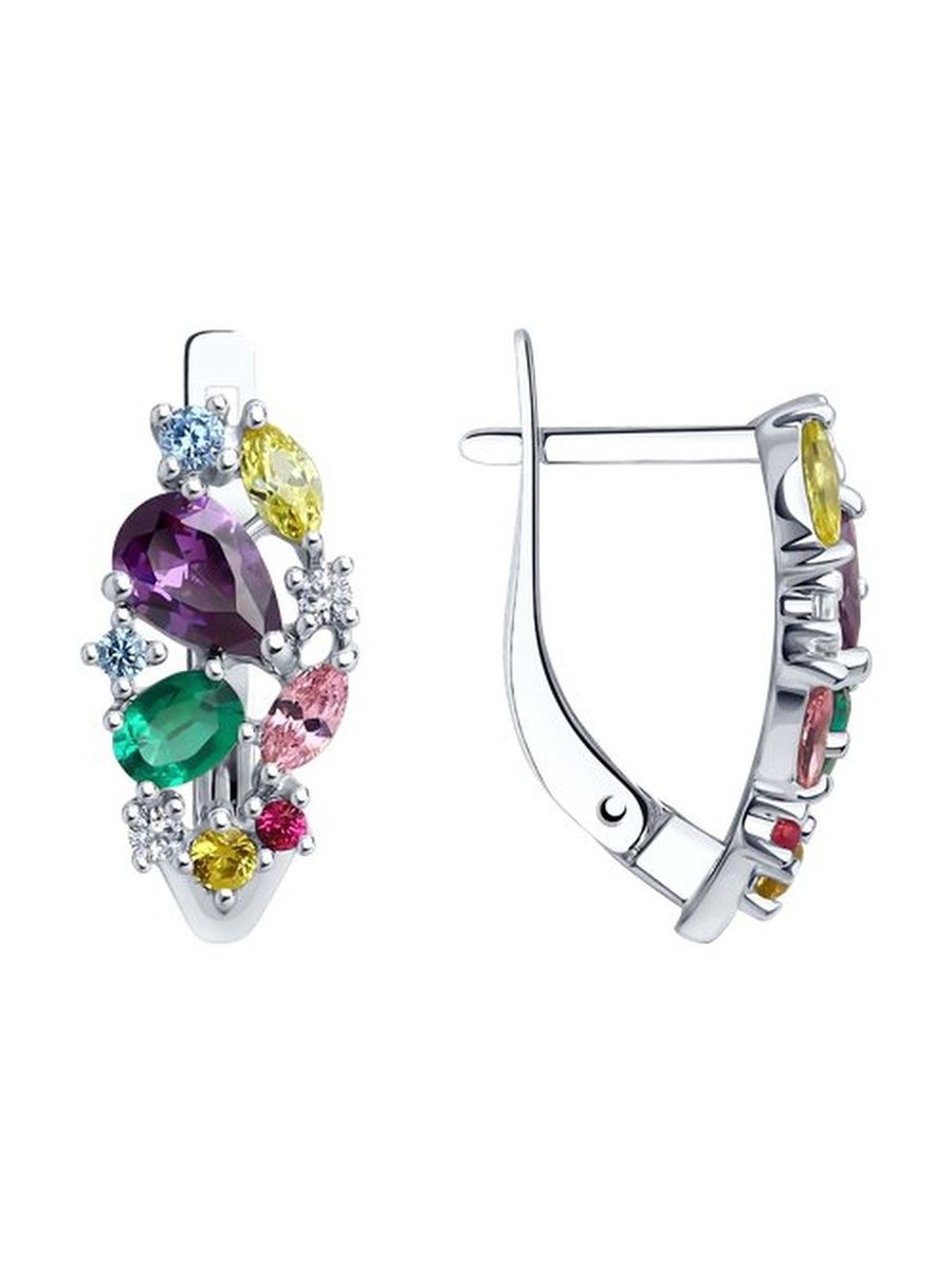 Серьги из серебра TEO MAORI 882020017, изумруд искусственный/рубин искусственный/фианит, 882020017
Серьги из серебра TEO MAORI 882020017, изумруд искусственный/рубин искусственный/фианит, 882020017