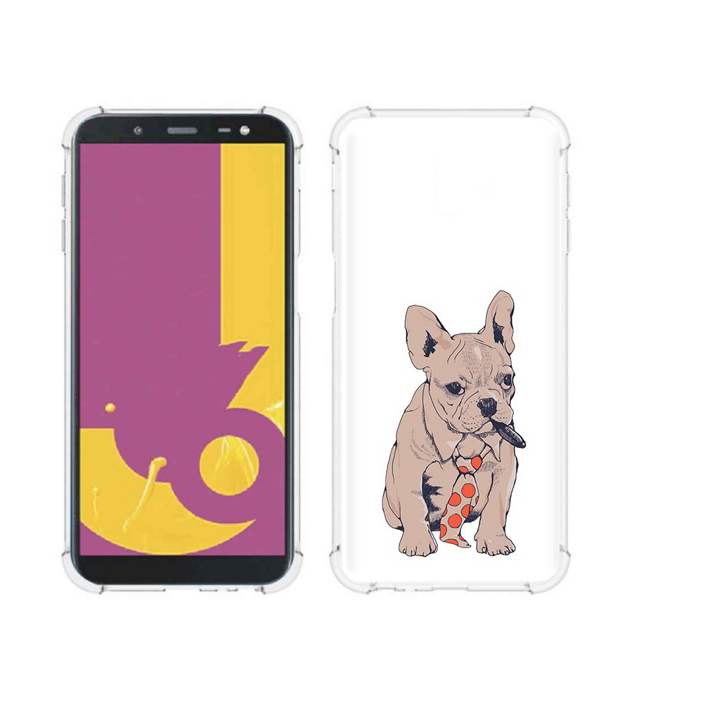 Чехол MyPads Tocco для Samsung Galaxy J6+ (2018) бульдог с сигарой (PT119175.557.250), Прозрачный, Tocco
Чехол MyPads Tocco для Samsung Galaxy J6+ (2018) бульдог с сигарой (PT119175.557.250), Прозрачный, Tocco