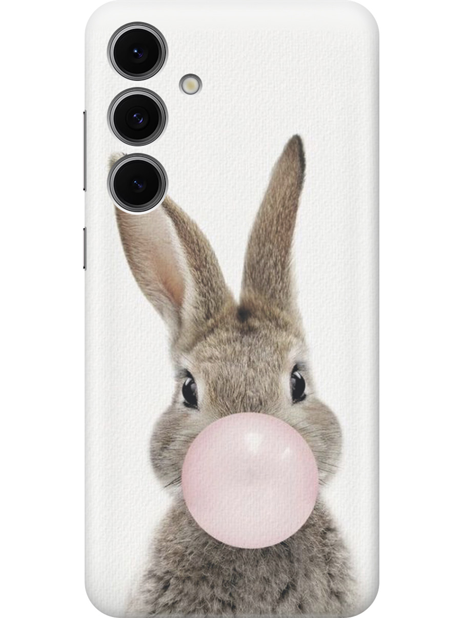 Силиконовый чехол на Samsung Galaxy S24 FE с принтом "Заяц с жвачкой", Прозрачный;белый;коричневый;розовый, 786718112
Силиконовый чехол на Samsung Galaxy S24 FE с принтом "Заяц с жвачкой", Прозрачный;белый;коричневый;розовый, 786718112