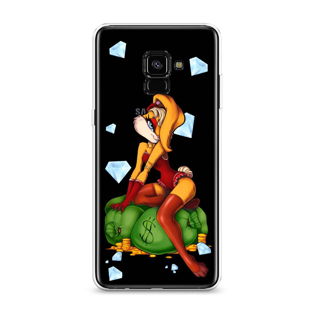 Чехол на Samsung Galaxy A8 Plus 2018 "Лола Банни с бриллиантами", Красный;оранжевый;зеленый, 25550-6
Чехол на Samsung Galaxy A8 Plus 2018 "Лола Банни с бриллиантами", Красный;оранжевый;зеленый, 25550-6
