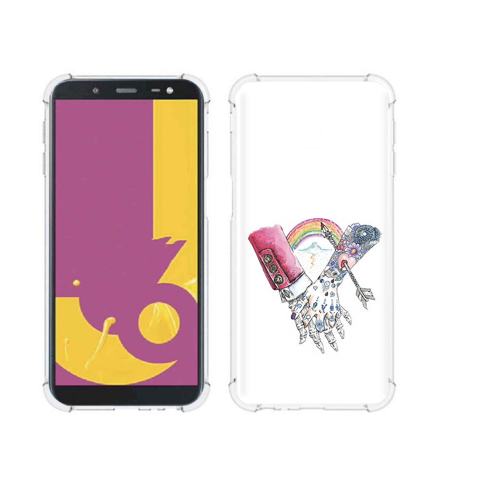 Чехол MyPads Tocco для Samsung Galaxy J6+ (2018) абстракция руки в татуировках, Прозрачный, Tocco
Чехол MyPads Tocco для Samsung Galaxy J6+ (2018) абстракция руки в татуировках, Прозрачный, Tocco