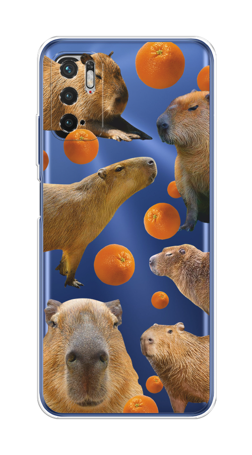 Чехол на Xiaomi Redmi Note 10T/Note 10 5G/Poco M3 Pro "Капибара и апельсины", Бежевый;оранжевый, 310850-1
Чехол на Xiaomi Redmi Note 10T/Note 10 5G/Poco M3 Pro "Капибара и апельсины", Бежевый;оранжевый, 310850-1