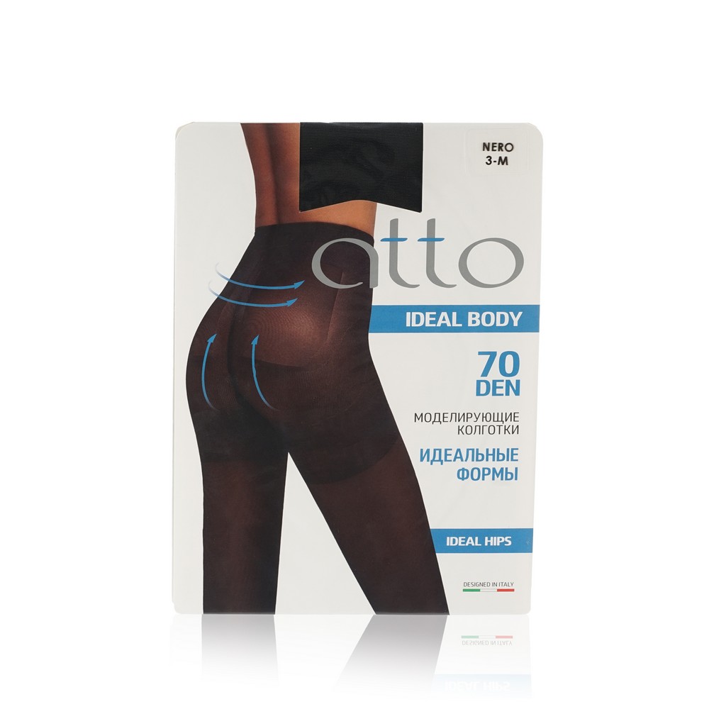 Колготки женские Atto Ideal Body Hips 70den черные 3, Черный, Ideal Body Hips 70den
Колготки женские Atto Ideal Body Hips 70den черные 3, Черный, Ideal Body Hips 70den