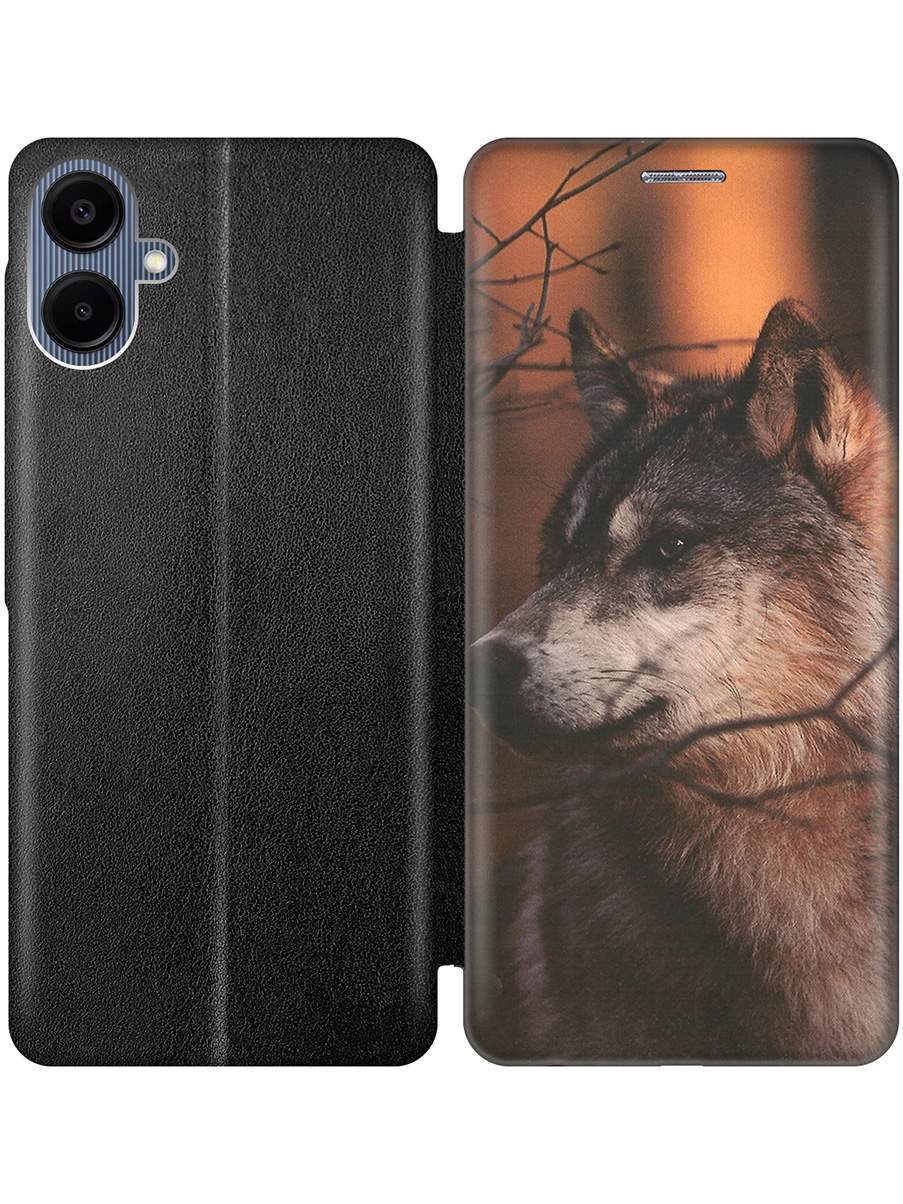 Чехол-книжка на Samsung Galaxy A06 с принтом "Красивый волк" черный, Черный;коричневый;серый, 786717513
Чехол-книжка на Samsung Galaxy A06 с принтом "Красивый волк" черный, Черный;коричневый;серый, 786717513