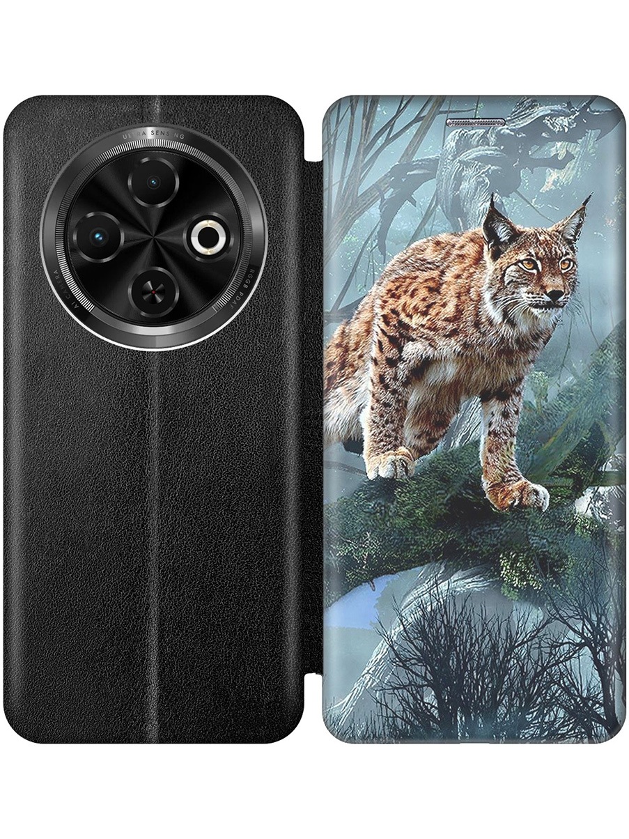 Чехол-книжка на Tecno Spark 30C с принтом "Дикая рысь" черный, Черный;голубой;желтый;оранжевый, 786716313
Чехол-книжка на Tecno Spark 30C с принтом "Дикая рысь" черный, Черный;голубой;желтый;оранжевый, 786716313
