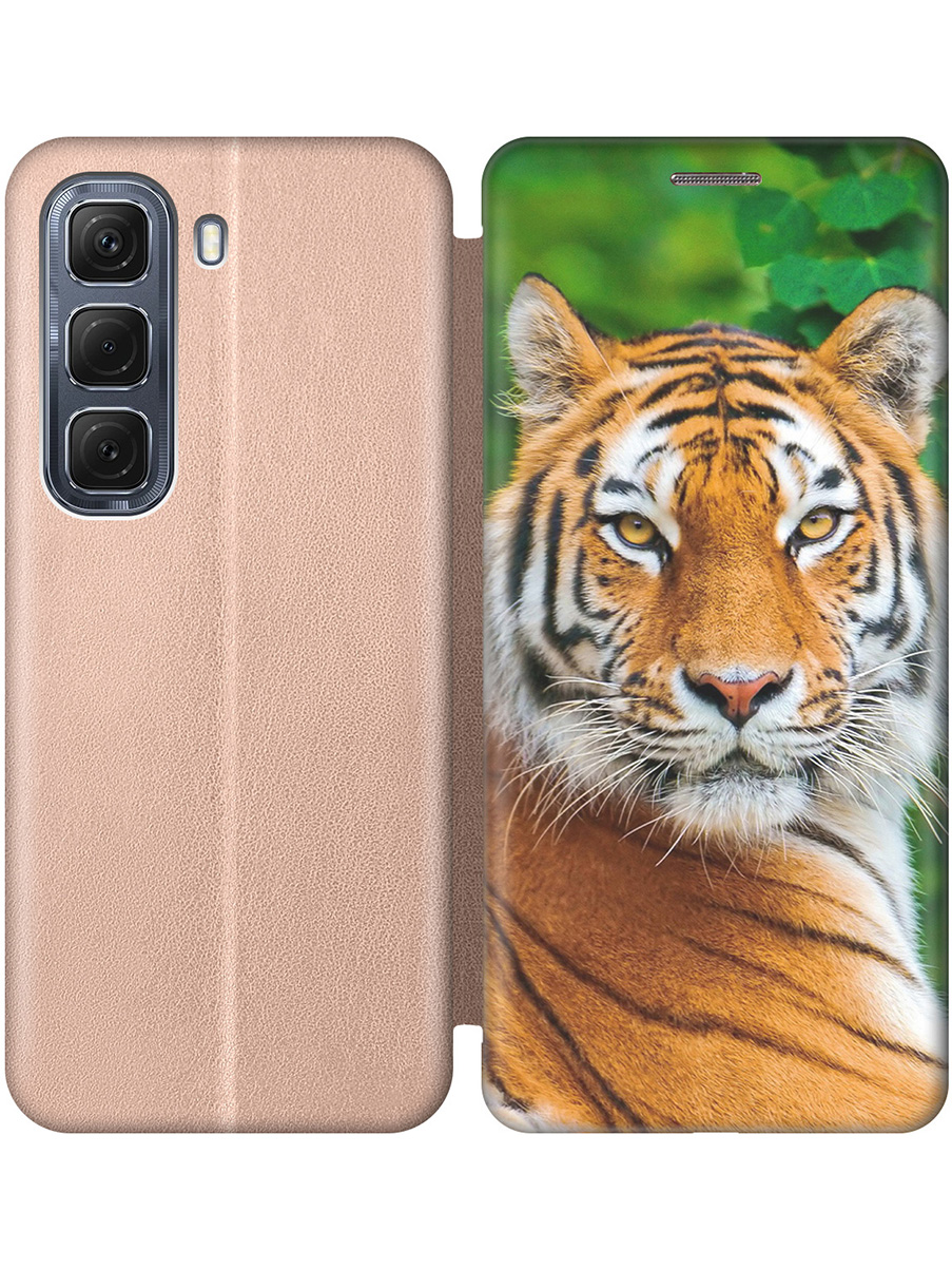 Чехол-книжка на Infinix Hot 50 4G с принтом "Портрет тигра" золотой, Золотистый;зеленый;оранжевый;черный, 786718713
Чехол-книжка на Infinix Hot 50 4G с принтом "Портрет тигра" золотой, Золотистый;зеленый;оранжевый;черный, 786718713