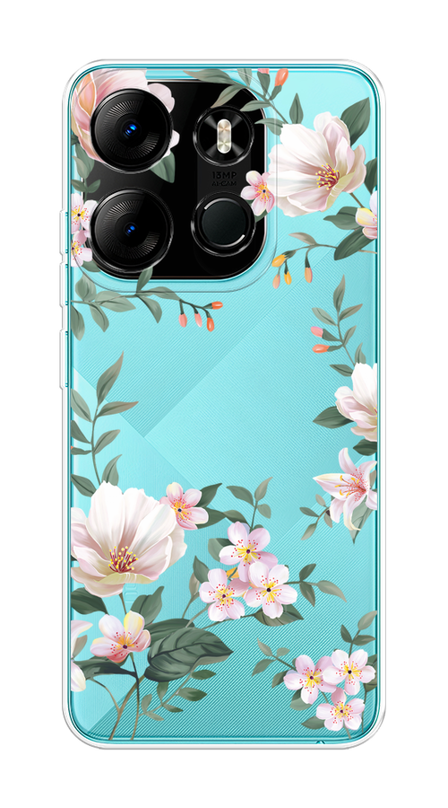 Чехол на Tecno Spark Go 2023/Pop 7 Pro/Infinix Smart 7 "Beautiful white flowers", Бежевый;зеленый, 3103750-1
Чехол на Tecno Spark Go 2023/Pop 7 Pro/Infinix Smart 7 "Beautiful white flowers", Бежевый;зеленый, 3103750-1