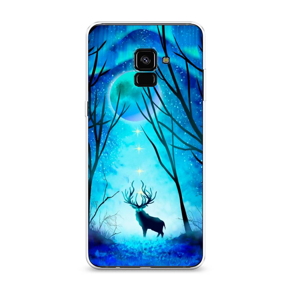 Чехол на Samsung Galaxy A8 Plus 2018 "Олень северное сияние", Синий;черный;голубой, 25550-1
Чехол на Samsung Galaxy A8 Plus 2018 "Олень северное сияние", Синий;черный;голубой, 25550-1