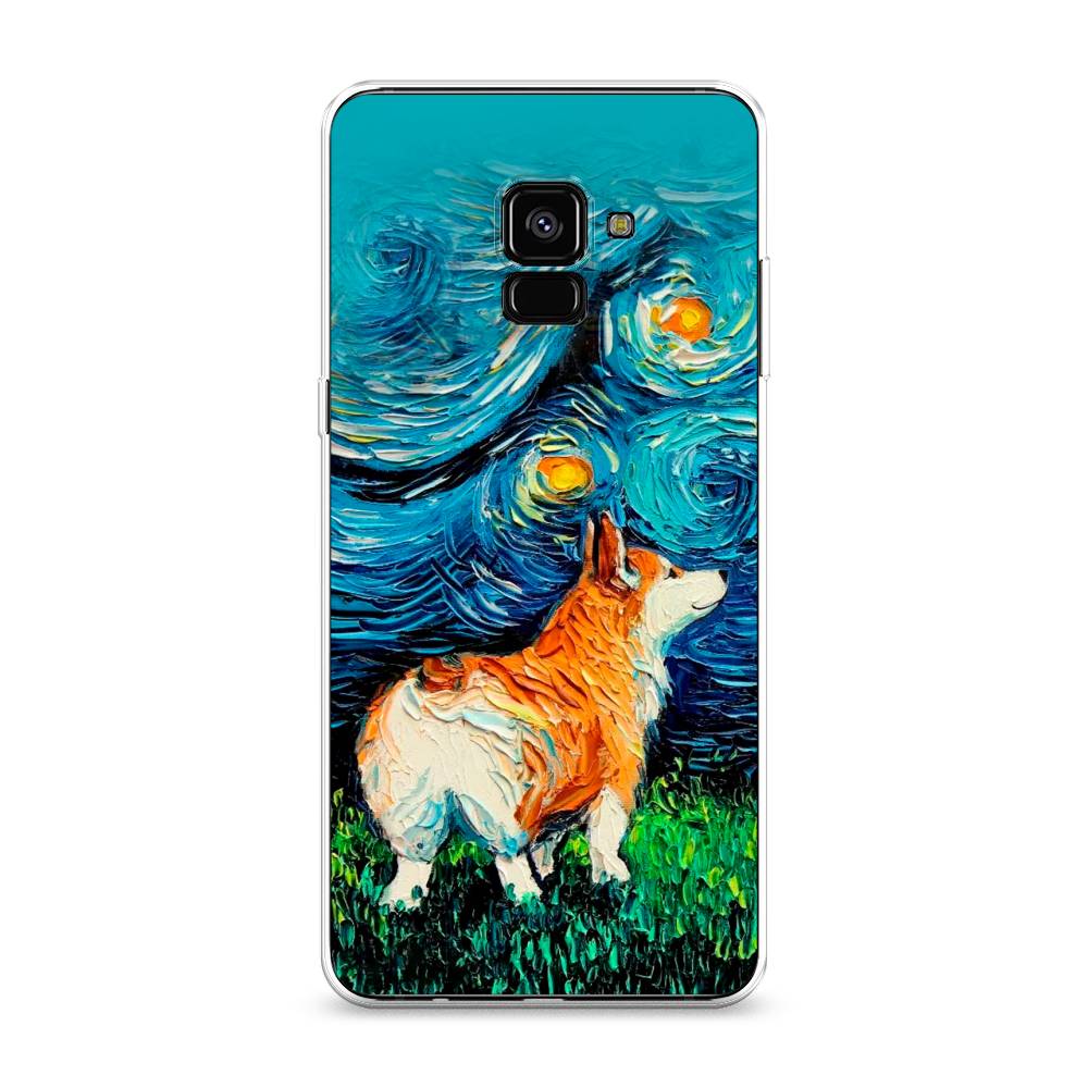 Чехол на Samsung Galaxy A8 Plus 2018 "Корги звёздная ночь", Коричневый;белый;зеленый, 25550-1
Чехол на Samsung Galaxy A8 Plus 2018 "Корги звёздная ночь", Коричневый;белый;зеленый, 25550-1