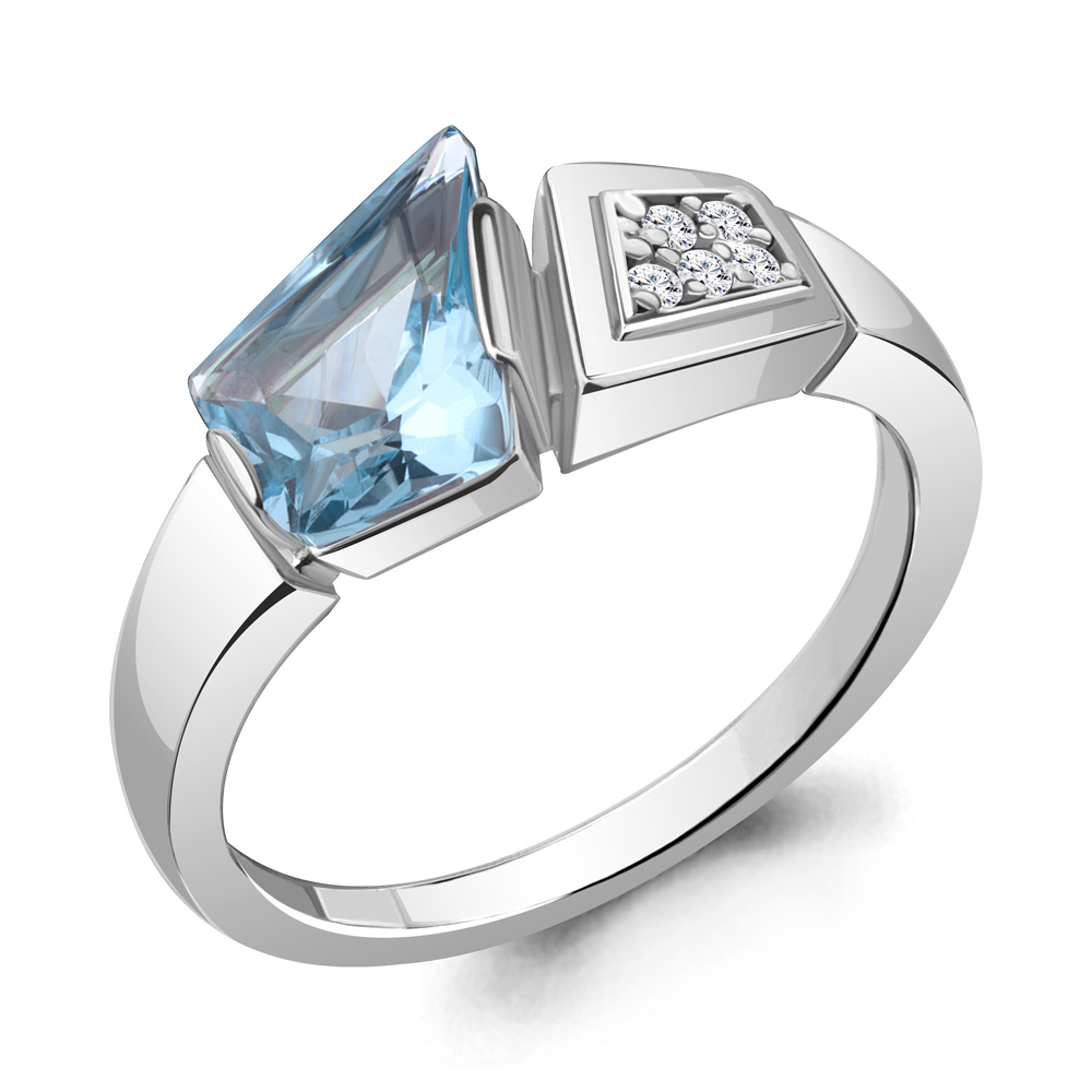 Кольцо из серебра с фианитом Aquamarine Aquamarine 6743892А_925_р р. 18,5, 6743892А_925_р
Кольцо из серебра с фианитом Aquamarine Aquamarine 6743892А_925_р р. 18,5, 6743892А_925_р