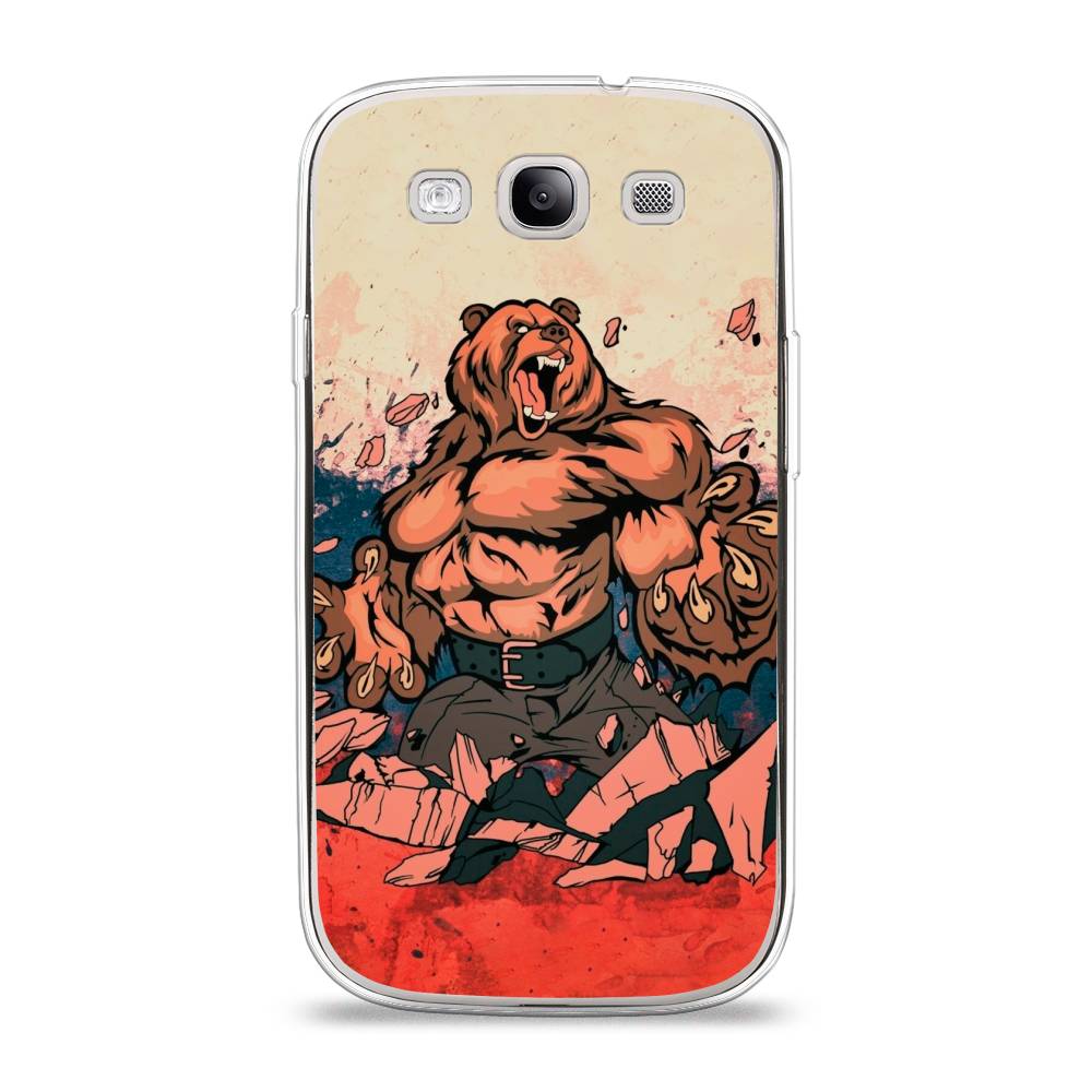 Чехол Awog на Samsung Galaxy S3 / Самсунг S3 "Медведь с флагом РФ", Коричневый;синий;красный, 23750-2
Чехол Awog на Samsung Galaxy S3 / Самсунг S3 "Медведь с флагом РФ", Коричневый;синий;красный, 23750-2