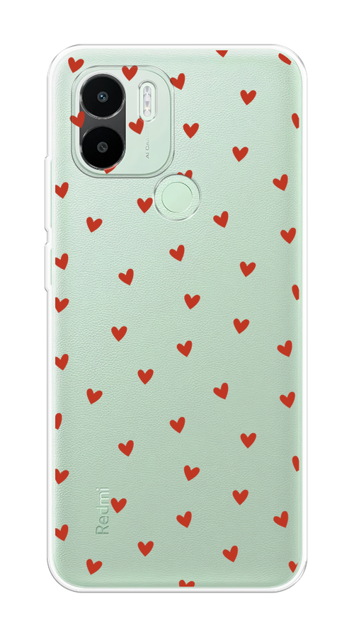 Чехол на Xiaomi Redmi A1+, Xiaomi Redmi A2+, Poco C51/C50 "Red hearts", Красный;прозрачный, 319450-1
Чехол на Xiaomi Redmi A1+, Xiaomi Redmi A2+, Poco C51/C50 "Red hearts", Красный;прозрачный, 319450-1