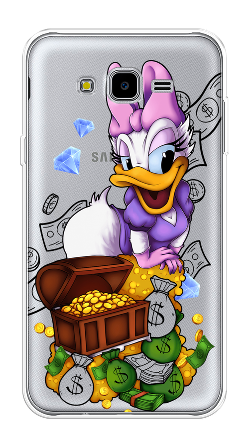 Чехол на Samsung Galaxy J7 Neo "Rich Daisy Duck", Коричневый;белый;фиолетовый, 25350-6
Чехол на Samsung Galaxy J7 Neo "Rich Daisy Duck", Коричневый;белый;фиолетовый, 25350-6