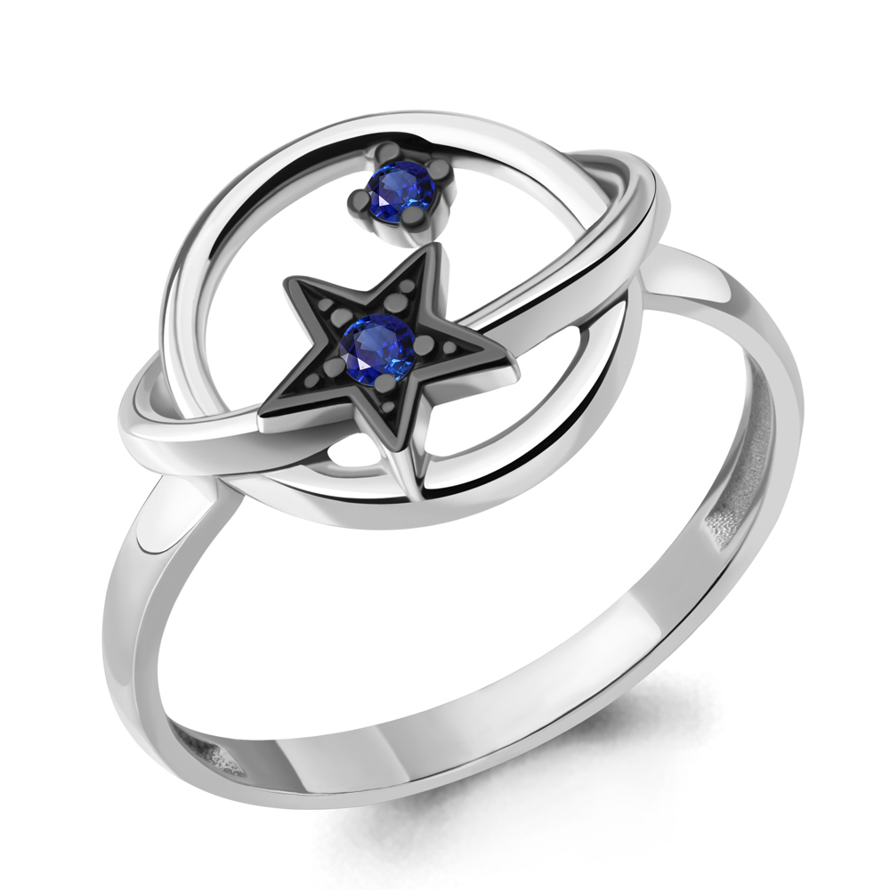 Кольцо из серебра с сапфиром искусственным Aquamarine Aquamarine 67428Б_925_р р. 17, 67428Б_925_р
Кольцо из серебра с сапфиром искусственным Aquamarine Aquamarine 67428Б_925_р р. 17, 67428Б_925_р