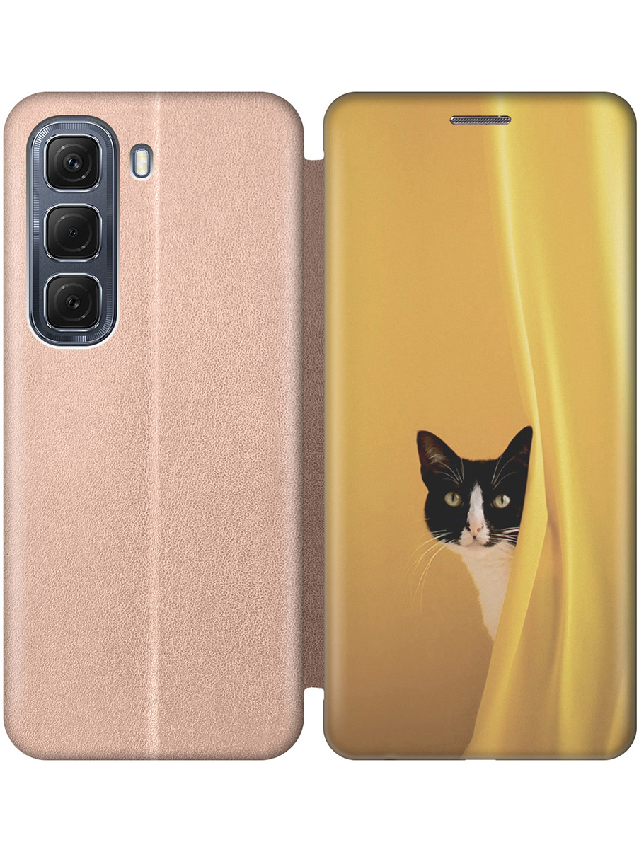 Чехол-книжка на Infinix Hot 50 4G с принтом "Выглядывающий котик" золотой, Золотистый;белый;желтый;черный, 786718712
Чехол-книжка на Infinix Hot 50 4G с принтом "Выглядывающий котик" золотой, Золотистый;белый;желтый;черный, 786718712
