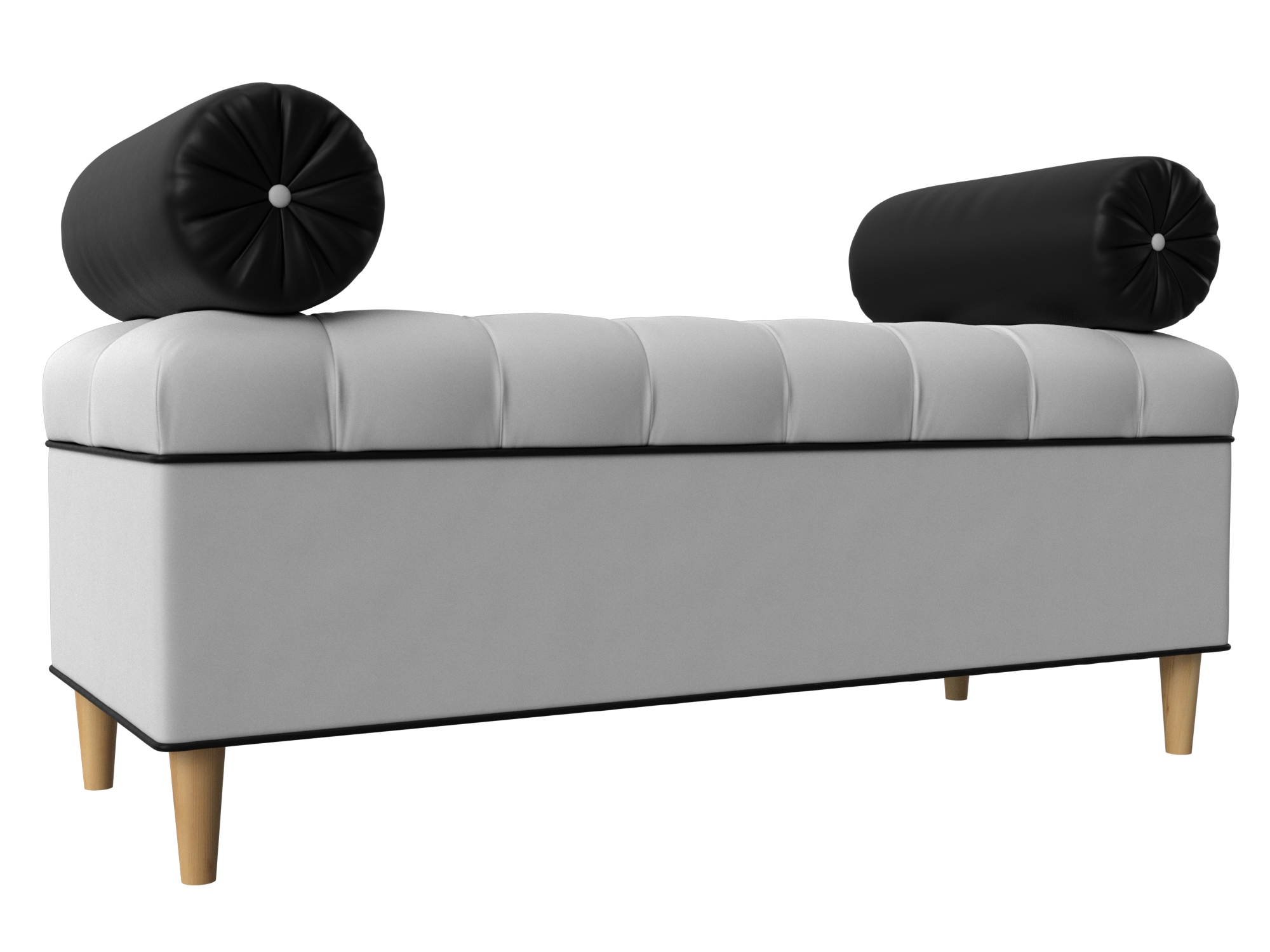 Банкетка Глория экокожа белый/черный, Банкетка Глория
Банкетка Глория экокожа белый/черный, Банкетка Глория