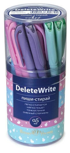 Набор ручек BrunoVisconti DeleteWrite Art Кролики-зайчата 20-0255 0,5 мм туба 24 шт синяя, 20-0255
Набор ручек BrunoVisconti DeleteWrite Art Кролики-зайчата 20-0255 0,5 мм туба 24 шт синяя, 20-0255