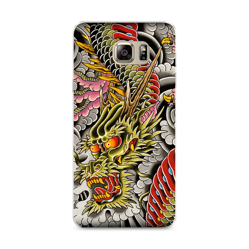 Чехол на Samsung Galaxy Note 5 "Японский дракон", Желтый;розовый;красный, 23550-4
Чехол на Samsung Galaxy Note 5 "Японский дракон", Желтый;розовый;красный, 23550-4