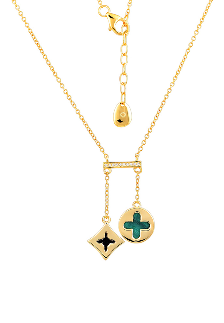 Колье из серебра 42 см Kari Jewelry И5-1169-27-61, оникс/малахит, И5-1169-27-61
Колье из серебра 42 см Kari Jewelry И5-1169-27-61, оникс/малахит, И5-1169-27-61