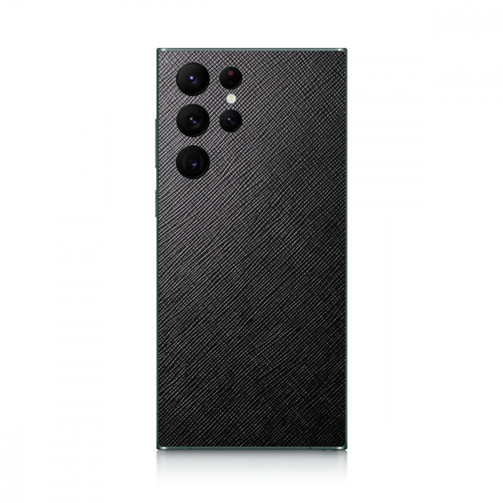 Наклейка Glueskin с натуральной кожей Saffiano для Samsung Galaxy S22 Ultra, Черный
Наклейка Glueskin с натуральной кожей Saffiano для Samsung Galaxy S22 Ultra, Черный