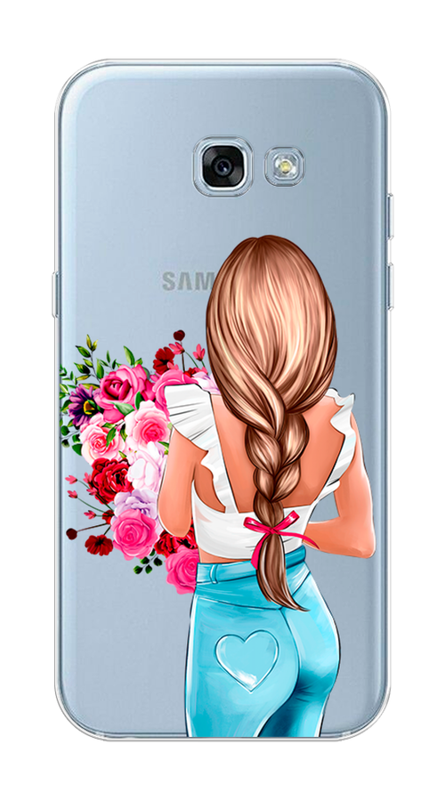 Чехол на Samsung Galaxy A3 2017 "Девушка с цветами", Коричневый;розовый;голубой, 20350-6
Чехол на Samsung Galaxy A3 2017 "Девушка с цветами", Коричневый;розовый;голубой, 20350-6