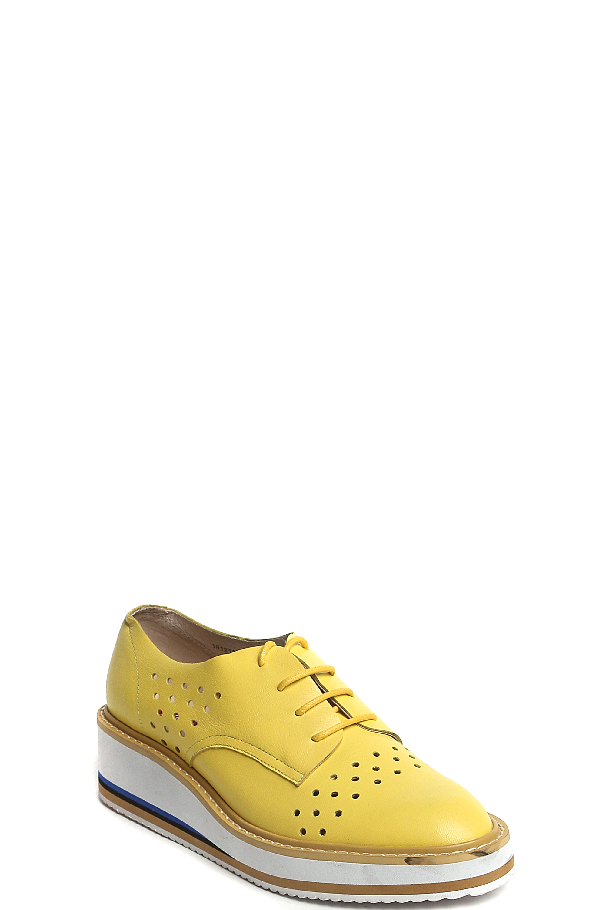 фото Полуботинки женские milana 1812131 желтые 36 ru