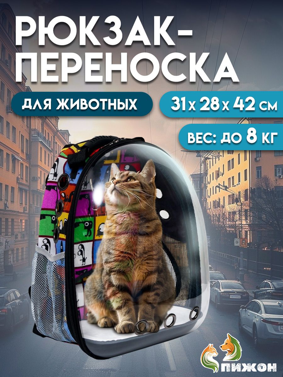 Рюкзак для переноски животных Пижон прозрачный Глазастики, 31х28х42 см, Глазастики
Рюкзак для переноски животных Пижон прозрачный Глазастики, 31х28х42 см, Глазастики