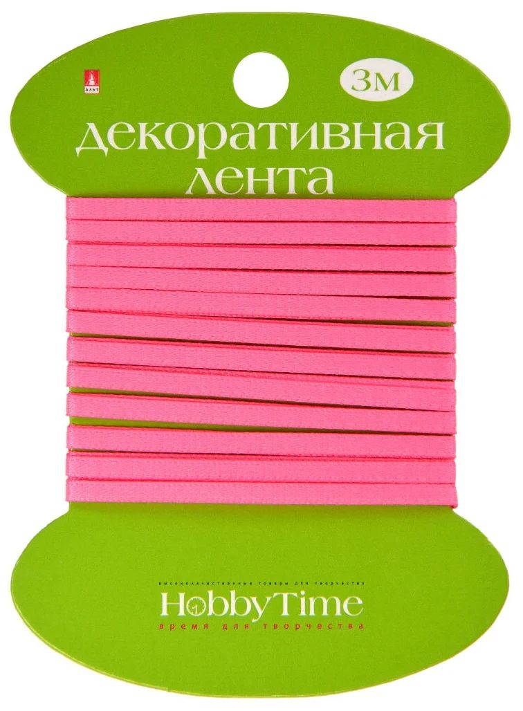 ЛЕНТА ДЕКОРАТИВНАЯ АТЛАСНАЯ, ШИРИНА 3 ММ., ДЛИНА 3 М., ЯРКО-РОЗОВАЯ, Арт. 2-613/14, Розовый, 2-613/14
ЛЕНТА ДЕКОРАТИВНАЯ АТЛАСНАЯ, ШИРИНА 3 ММ., ДЛИНА 3 М., ЯРКО-РОЗОВАЯ, Арт. 2-613/14, Розовый, 2-613/14