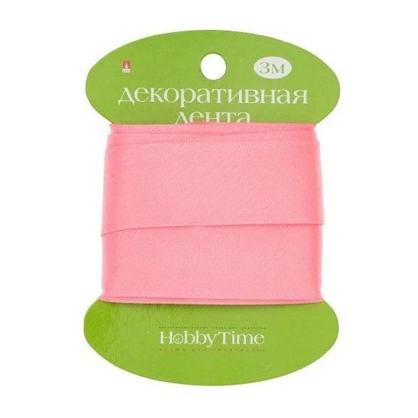 Лента декоративная атласная, ширина 25 ММ., ДЛИНА 3 М., ЯРКО-РОЗОВАЯ, Розовый, 2-616/14
Лента декоративная атласная, ширина 25 ММ., ДЛИНА 3 М., ЯРКО-РОЗОВАЯ, Розовый, 2-616/14