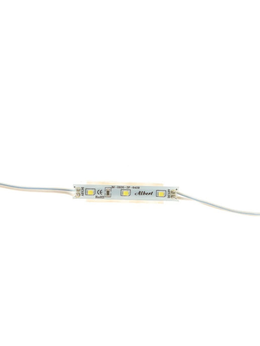 Светодиодный модуль SMD 2835, 3 LED, 12 В, 0.5 Вт, IP65, 20 шт. Gourmet, MOD-SMD2835-3LED-0,5W-12V-IP65
Светодиодный модуль SMD 2835, 3 LED, 12 В, 0.5 Вт, IP65, 20 шт. Gourmet, MOD-SMD2835-3LED-0,5W-12V-IP65