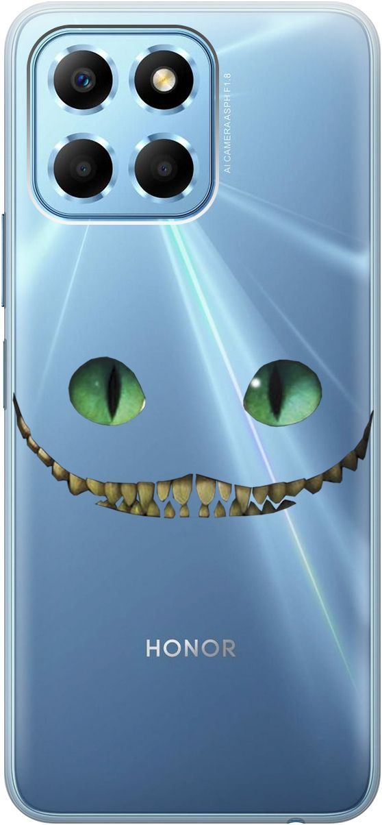Чехол на Honor X6/X8 5G с 3D принтом "Cheshire Cat" прозрачный, Прозрачный;белый, 158179
Чехол на Honor X6/X8 5G с 3D принтом "Cheshire Cat" прозрачный, Прозрачный;белый, 158179