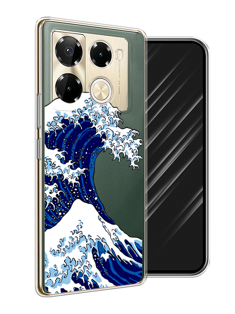 Чехол Awog на Infinix Note 40 Pro 5G/Note 40 Pro Plus "Волна в Канагаве", Синий;белый, 3106050-1
Чехол Awog на Infinix Note 40 Pro 5G/Note 40 Pro Plus "Волна в Канагаве", Синий;белый, 3106050-1