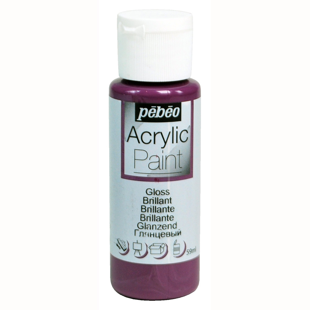 Краска художественная Pebeo Acrylic Paint декоративная глянцевая 59 мл инжир, Фиолетовый
Краска художественная Pebeo Acrylic Paint декоративная глянцевая 59 мл инжир, Фиолетовый