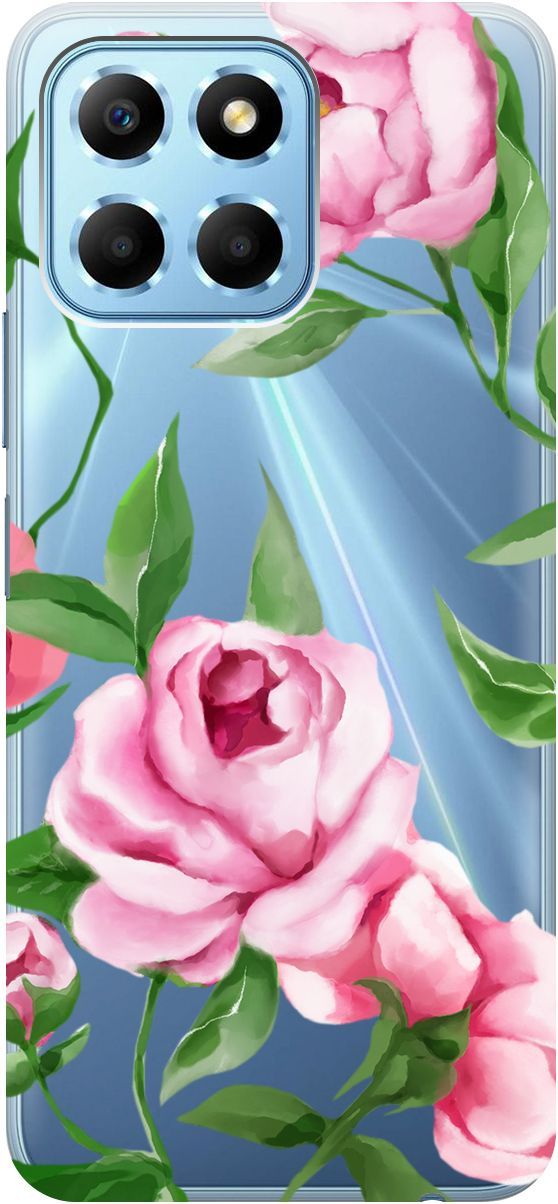 Чехол на Honor X6/X8 5G с 3D принтом "Amazing Peonies" прозрачный, Прозрачный;розовый, 158178
Чехол на Honor X6/X8 5G с 3D принтом "Amazing Peonies" прозрачный, Прозрачный;розовый, 158178