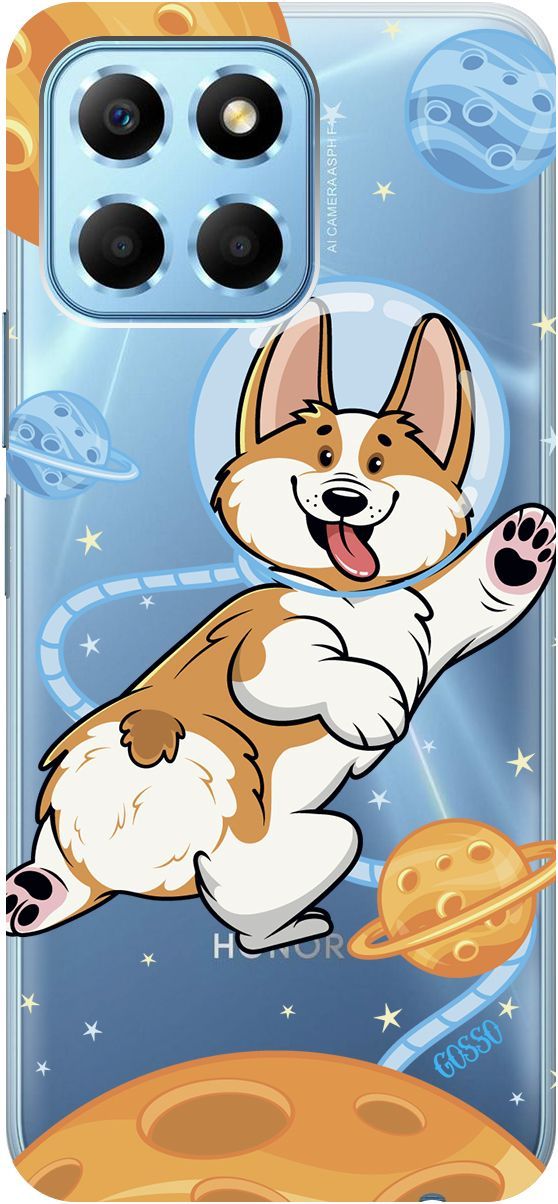 Чехол на Honor X6/X8 5G с 3D принтом "CosmoCorgi" прозрачный, Прозрачный;коричневый, 158177
Чехол на Honor X6/X8 5G с 3D принтом "CosmoCorgi" прозрачный, Прозрачный;коричневый, 158177