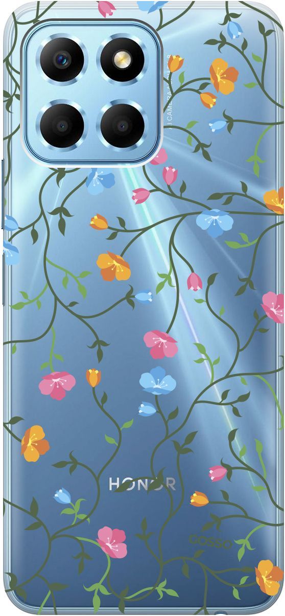 Чехол на Honor X6/X8 5G с 3D принтом "Сurly Flowers" прозрачный, Прозрачный;голубой, 158177
Чехол на Honor X6/X8 5G с 3D принтом "Сurly Flowers" прозрачный, Прозрачный;голубой, 158177